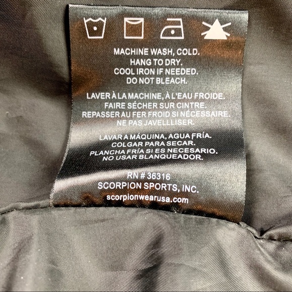 Scorpion Motorcycle Jacket White  M Exo Skeletal - Picture 8 of 8